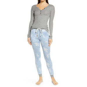 Honeydew Intimates By The Fire Pyjamas Brisk Wonderland Blue/Wh XS (Pants Only)